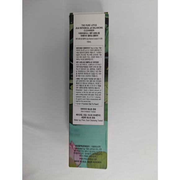 Korean Beauty The Pure Lotus Jeju Botanical pH Balancing Cleanser - Picture 6 of 9